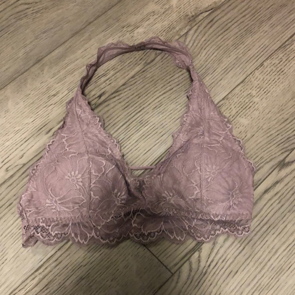 Purple bralette